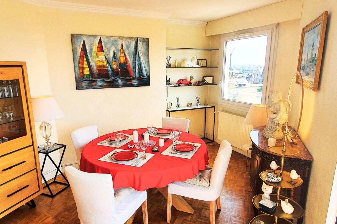 Bright Apt With Balcony Panoramic View Saint-Malo Zewnętrze zdjęcie
